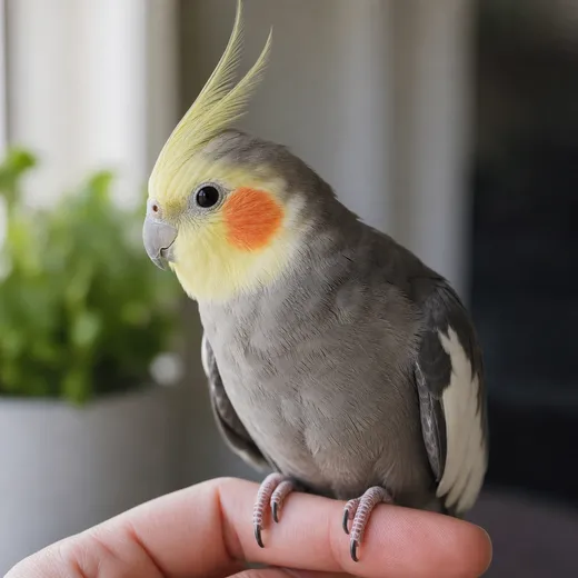 A cockatiel bird